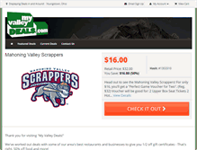 Tablet Screenshot of myvalleydeals.com